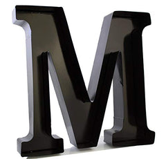 Wine Cork Holder - Metal Monogram Letter (M)